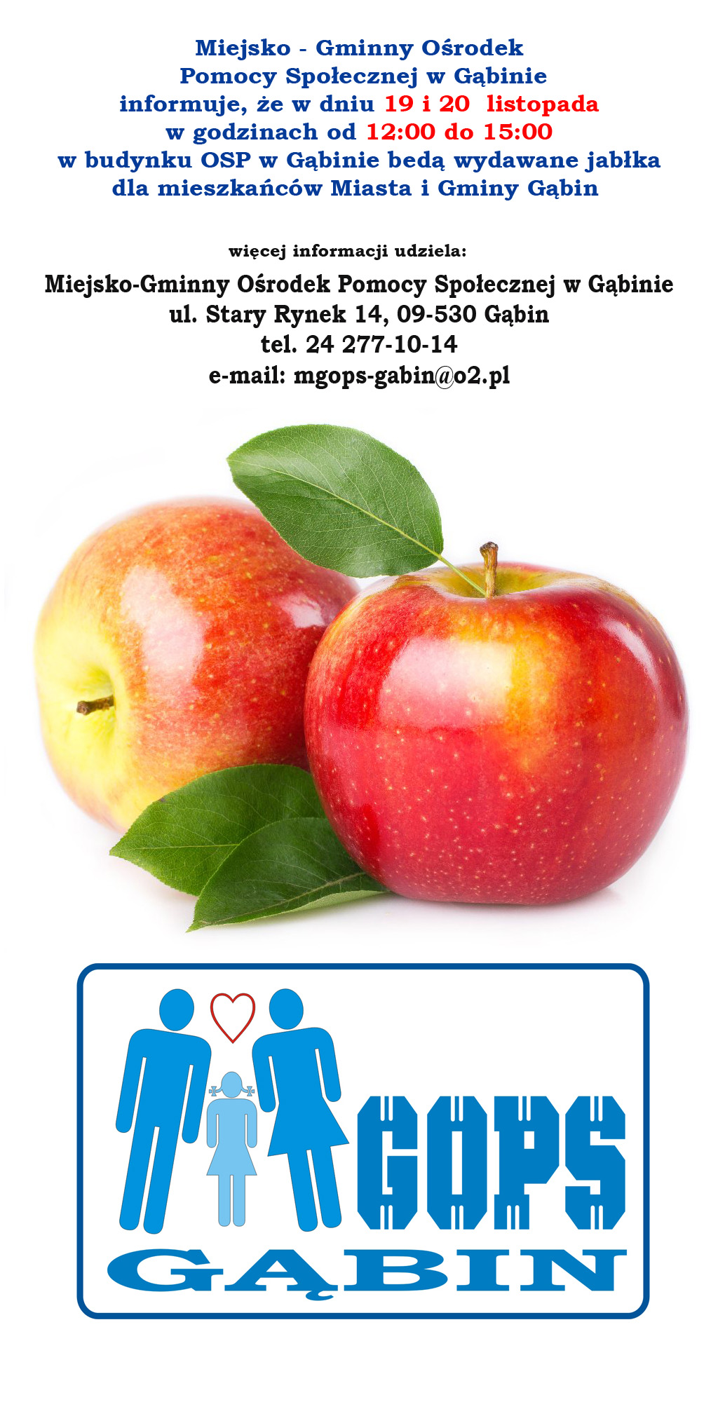 MGOPS - jabłka