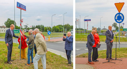 Nadanie imienia Natalii Wołowskiej rondu przy ul. Wspólnej w Gąbinie