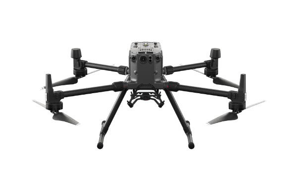 przykladowy dron pozwalajacy na podpiecie glowicy pomiarowej