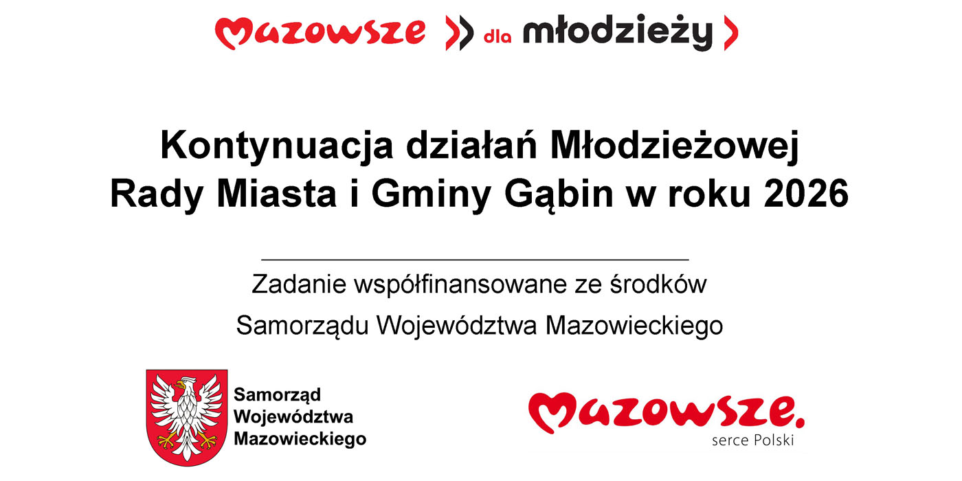  Projekt „Mazowsze dla młodzieży 2026” – Wzmacnianie działań istniejących Młodzieżowych Rad