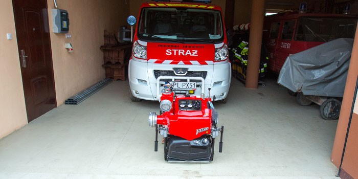 Nowe motopompy i umundurowanie dla lokalnych jednostek ochotniczej straży pożarnej
