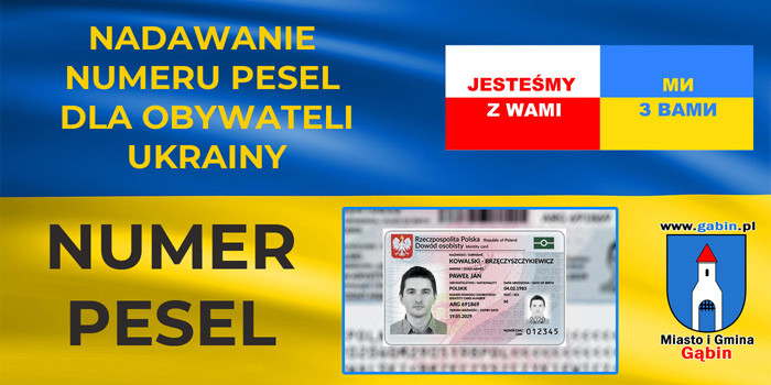 Numer PESEL dla obywateli Ukrainy – informacje