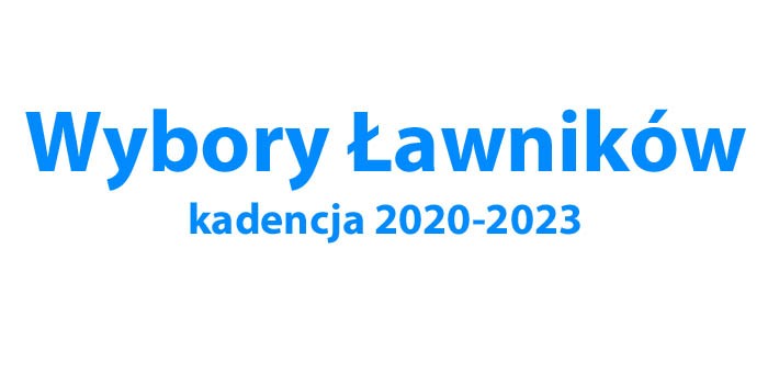 Wybory Ławników - kadencja 2020-2023