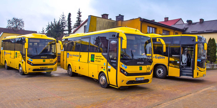Nowe niskoemisyjne autobusy dla Miasta i Gminy Gąbin – kolejna inwestycja w ramach Polskiego Ładu